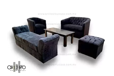 renta de salas negras