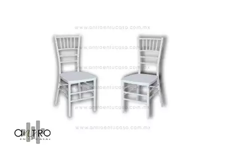 Renta de sillas tiffany
