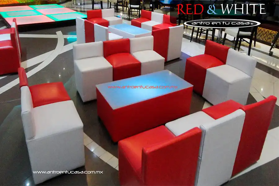 renta de sala lounge modular grande