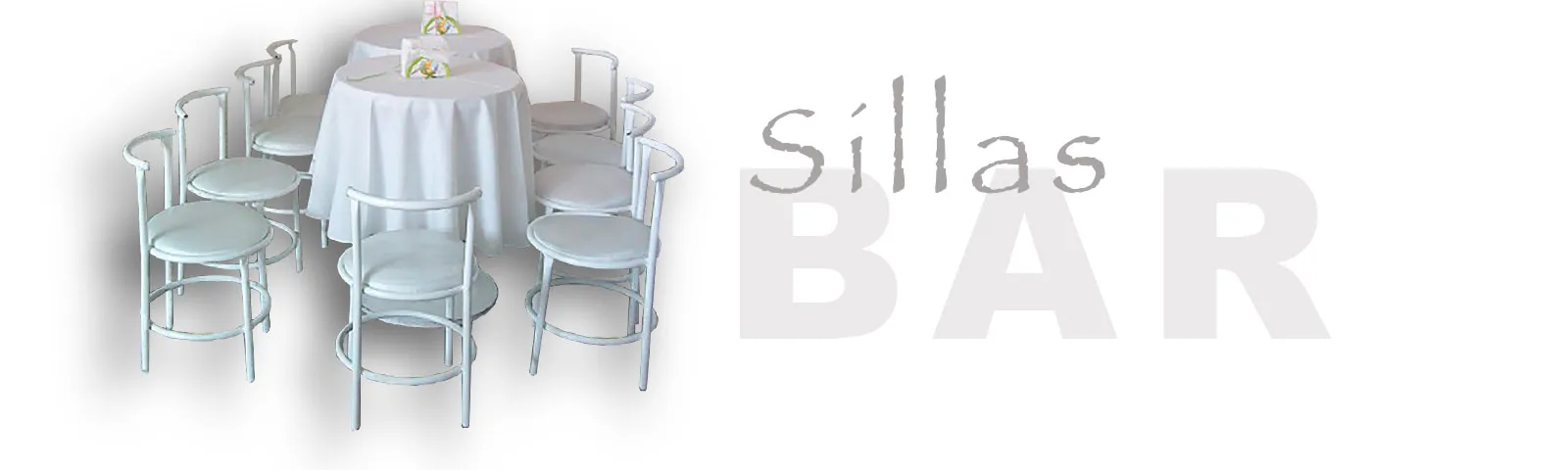 Renta de sillas de bar