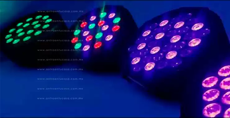 Par LED rgbw