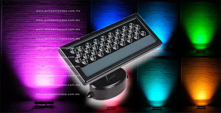 Panel de LED Para iluminar fachada de colores